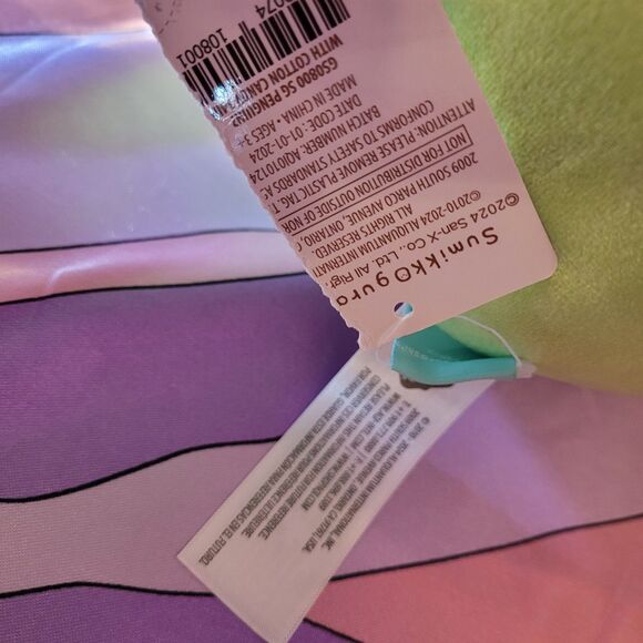 San-X Sumikko Gurashi Plush Green Penguin 14" Bears Toys Children's Gift Plushie - Picture 8 of 8